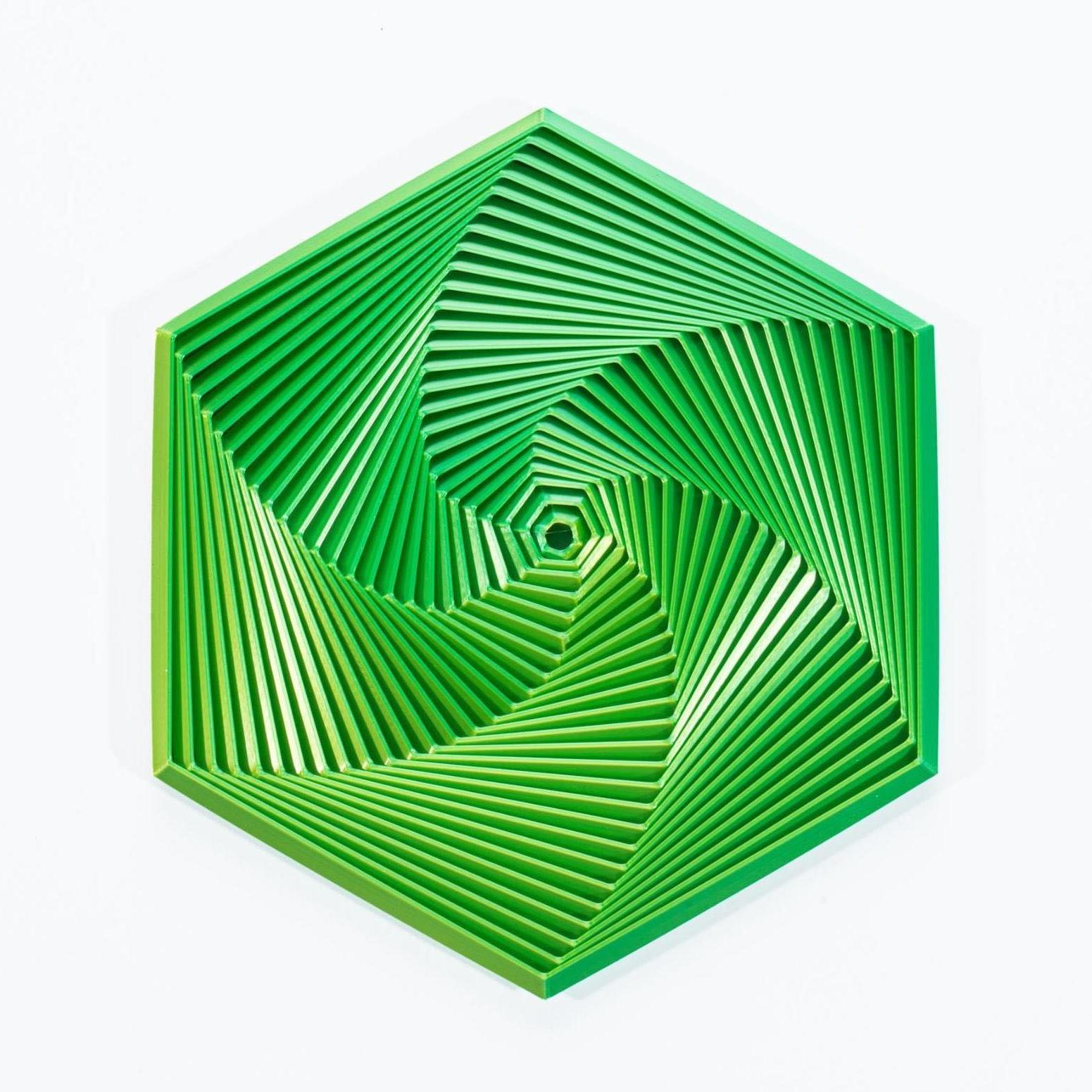 3D Printed Hexagonal Stress Relief Toy Creative Magic Decompression Fidget Toy for Adults