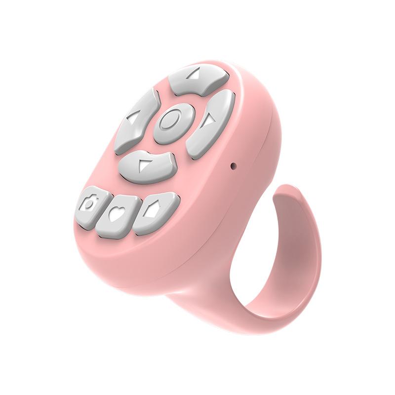 Multi-function BT Wireless Ring Remote Control Portable Fingertip Selfie Video Controller Automatic Page Turner Browsing For Phone