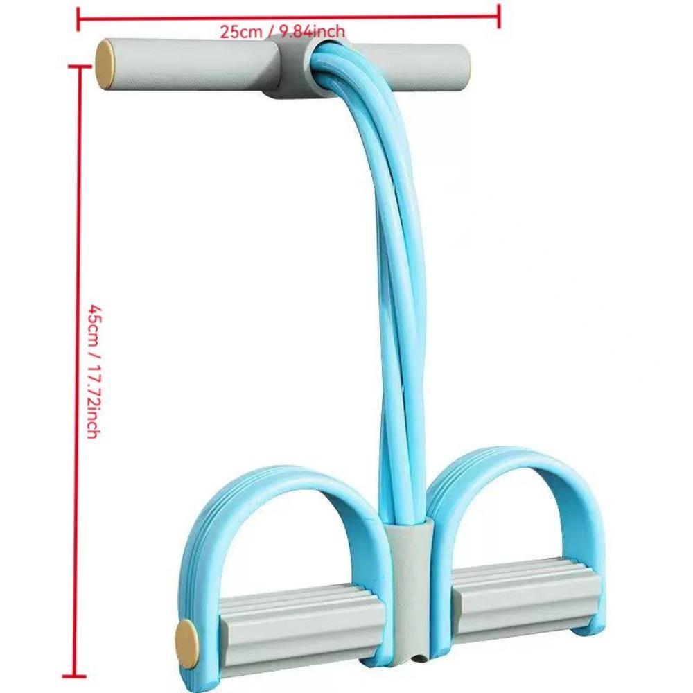 Multifunction Pedal Resistance Band, Elastic Pull Rope Fitness, Full-Body Workout at Home Gym, Exercise Sit-up, Yoga, Abdominal Training