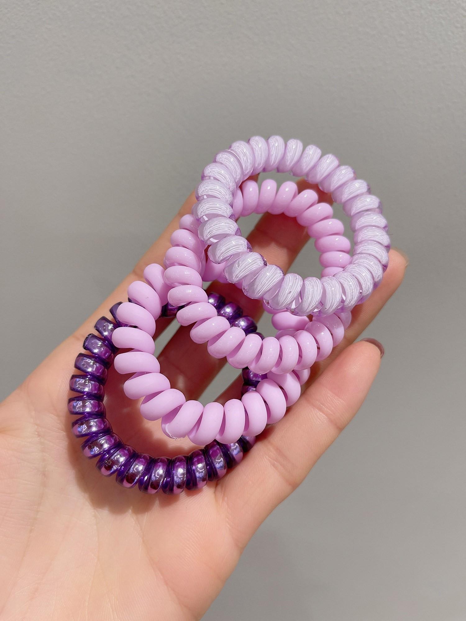 8 Pcs Hair Elastic Bands for Women, High Stretch Durable Hair Ties, Casual All-Season Headwear, Versatile New Design Hair Accessories