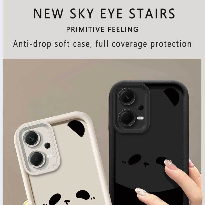 1 Piece Note12Pro 5G napping panda Flexible Case For Redmi Note 12 Pro 5G With Lightweight Features Suitable For Casual