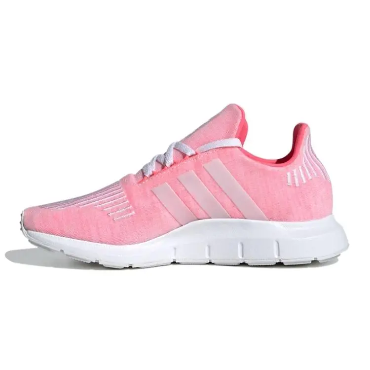 adidas Originals Swift Run J Round Toe Lace-Up Breathable Low-Top Running Shoes EF5951