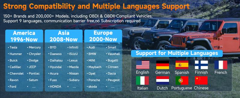 AUTOPHIX 3210 Bluetooth OBD2 Scanner, Wireless Check Engine Code Reader, Automotive Scan Tool Diagnostic Scanner with Battery Performance Test, Exclusive APP for iOS, iPad & Android