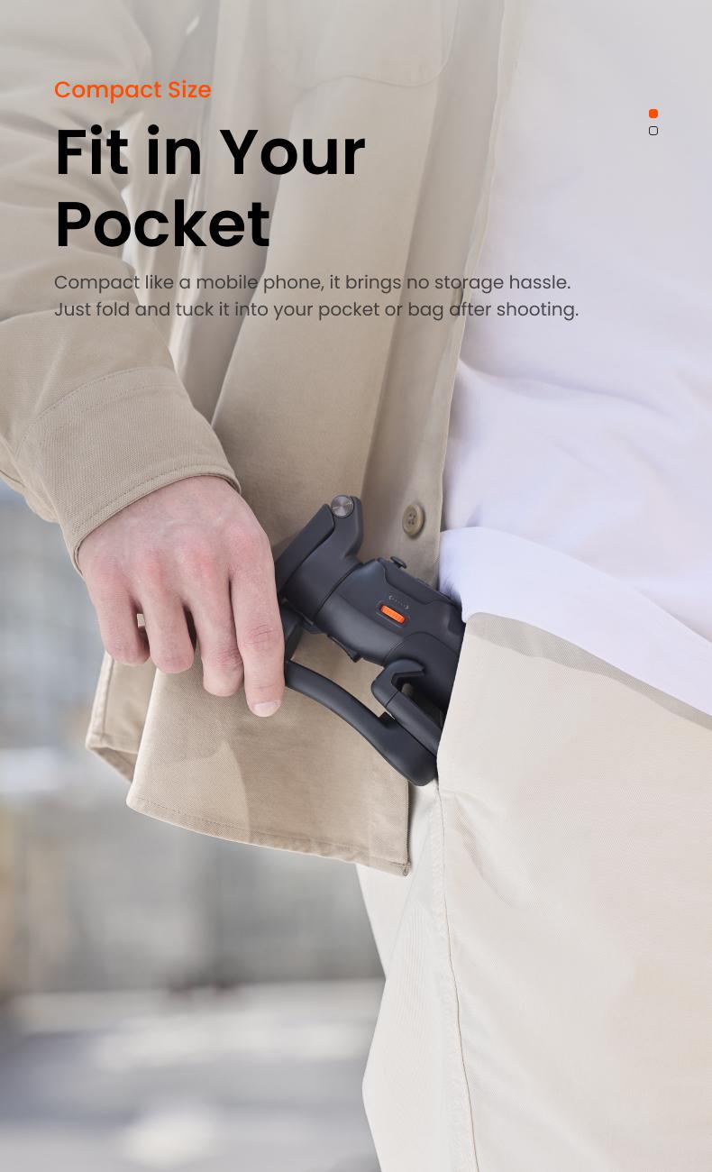 hohem iSteady X3 SE New Gimbal Stabilizer for iPhone, AI Facial Tracking,Smartphone Gimbal with Detachable Remote Control, Portable Foldable 3-Axis Phone Gimbal for Android & iPhone 17 series,Built-in Extendable Rod,Vlog Stabilizer,Selfie accessories