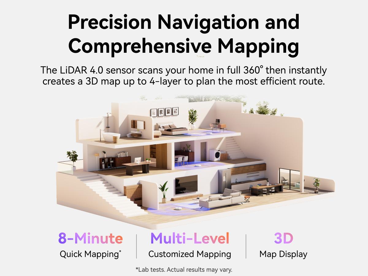 NARWAL Freo Z10 Robot Vacuum and Mop Combo, Tangle Free Robot Mop, 15,000Pa Suction, Adapts to Hard-to-Reach Areas, Self-Emptying, Mop Washing & Drying, Obstacle Avoidance, for Pet Hair & Hard Floor NARWAL Freo Z10 Robot Vacuum and Mop Combo, Tangle Free Robot Mop, 15,000Pa Suction, Adapts to Hard-to-Reach Areas, Self-Emptying, Mop Washing & Drying, Obstacle Avoidance, for Pet Hair & Hard Floor