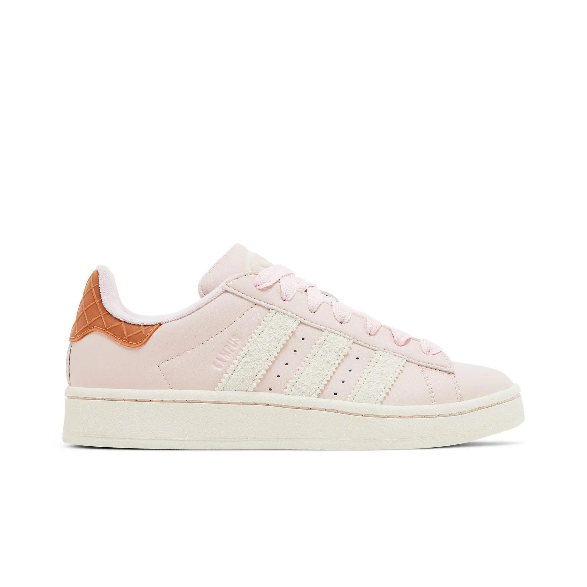 adidas Womens Campus 00s 'Ice Cream Cone' (women's sizes) Sand Pink/Off White/Clear Pink sneakers IH3280