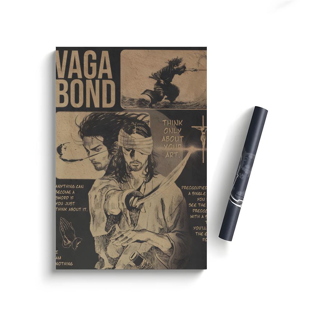 V-Vagabond M-Manga Poster Bedroom Home Decor Art Poster Perfect Gift for Family and Friends