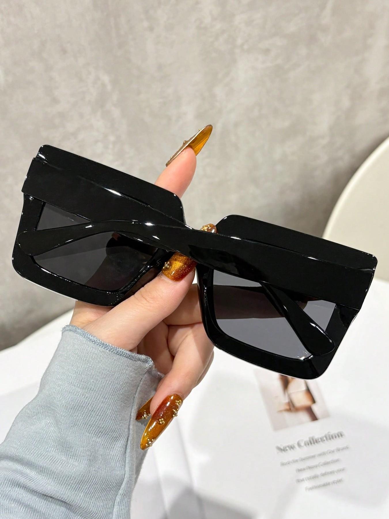 14 Pcs Large Frame Women Sunglasses, Retro Simple Fashion Classic Shades, Trendy Beach Eyewear, Unisex Outdoor Party Vacation Travel Driving Fishing Decor Gift, Street Style Shades, Stylish Sunglasses, Summer Sunglasses, Streetwear Sunglasses