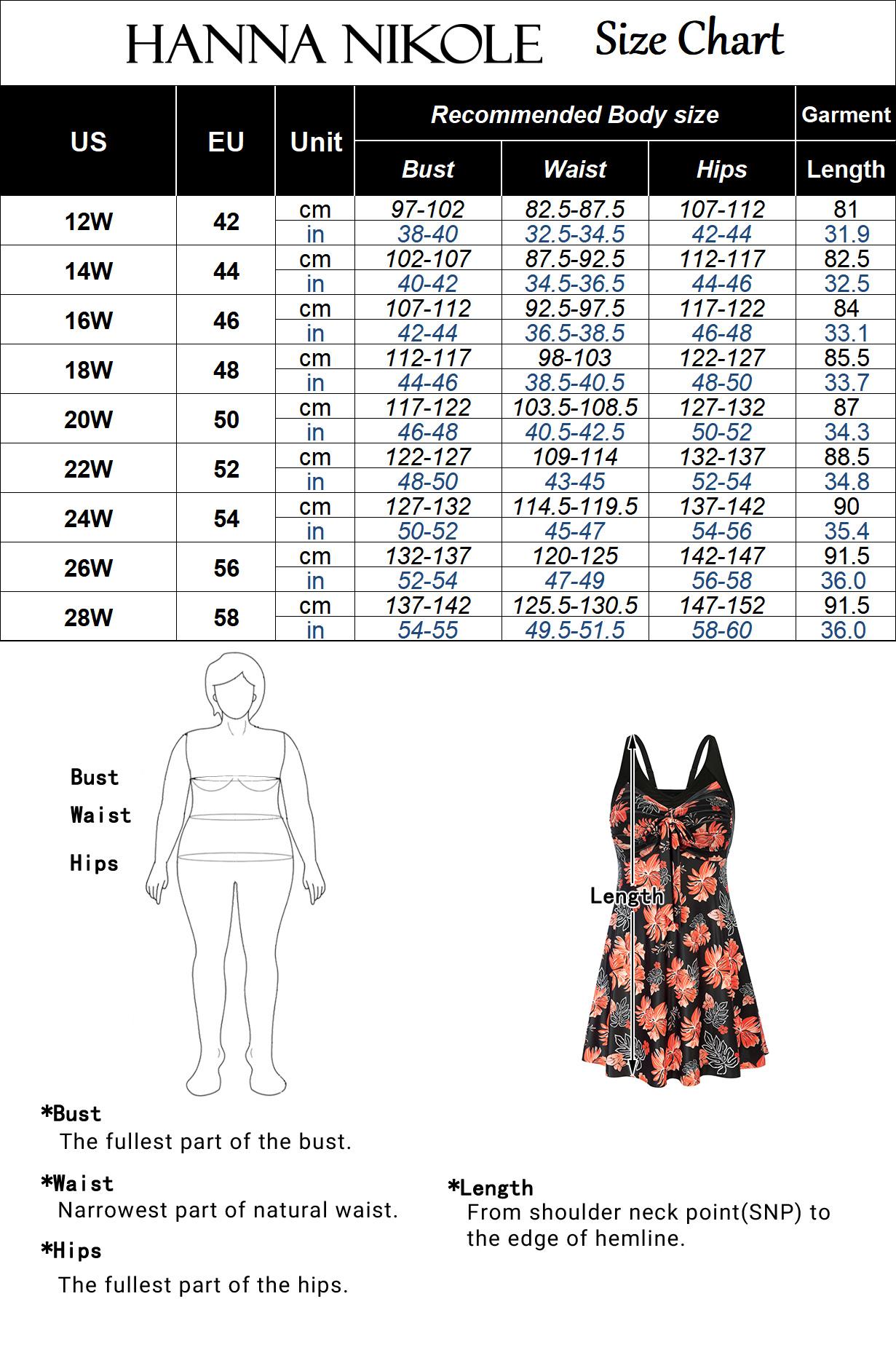 Hanna Nikole Women's Two Piece Swim Dress Plus Size Tummy Control Floral Printed Swimwear Swimsuits with Boyshort Tankinis Set Swimdress Outdoorfun