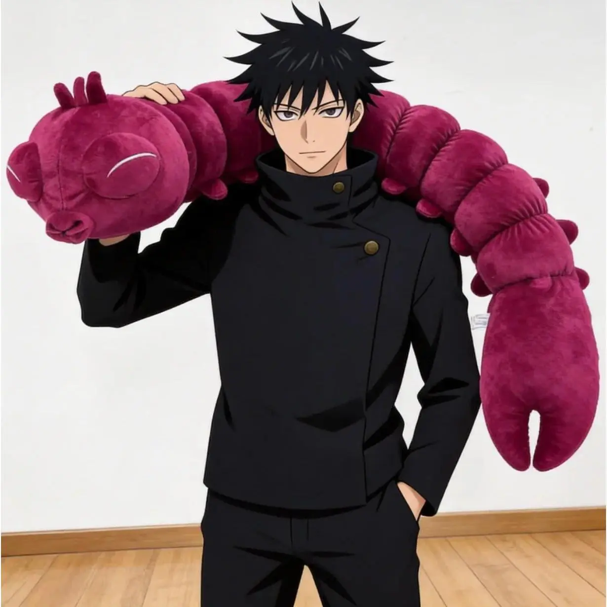 Japanese Anime Jujutsu Kaisen Fushiguro Toji Cursed Spirit Plushie, Ugly Treasure Cosplay Doll, Xmas Gift Toy for Anime Fans, Cursed Spririt Plushie