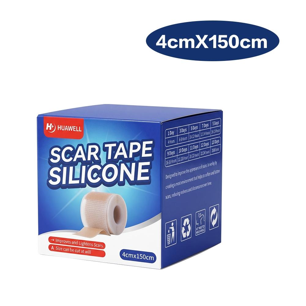 Medical Silicone Scar Patch 4cmx150cm, Professional Scar Repair Patch, Cesarean Section Scar Fade Patch, Adjustable Reusable
