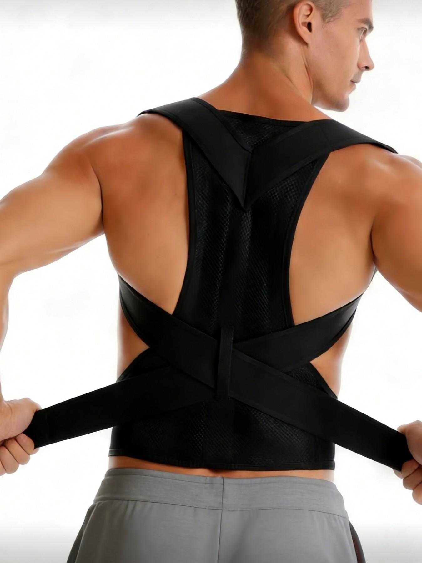 1 Count Upgraded Posture Corrector Back Brace for Men and Women,New Version Lumbar for Posture Improving,Full Back Support for Shoulder,Waist ,Adjustable Back Girdle,Waist Cincher,Suitable for Improve Back Posture And Provide Lumbar Support