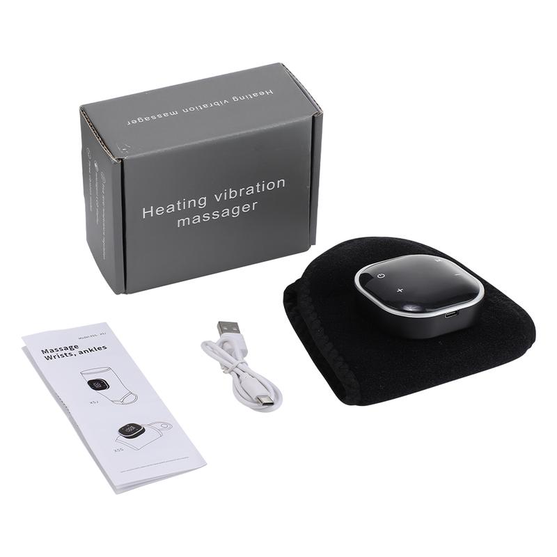 Light Wristband Heating Massage Device, 5 Heat Settings & 3 Vibration Modes, Hand Wrist Massager Home Use