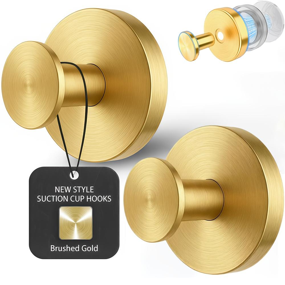 Suction Cup Stainless Steel 304 Hooks for Bathrooms And Kitchens, Suitable for Smooth Surfaces Like Glass, Mirrors, Ideal for Bathroom Organization, Storing Bath Balls, Bathrobes, And Coats