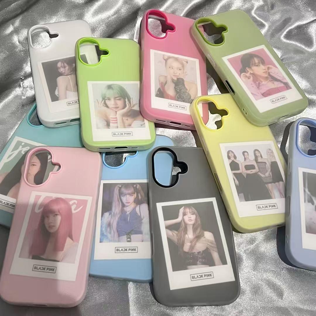 Phone case with a simple design, solid color, and a jelly-like feel. Suitable for iPhone 17, 16, 15, 14, 13, 12, 11promax. Can hold photos. Size XS.