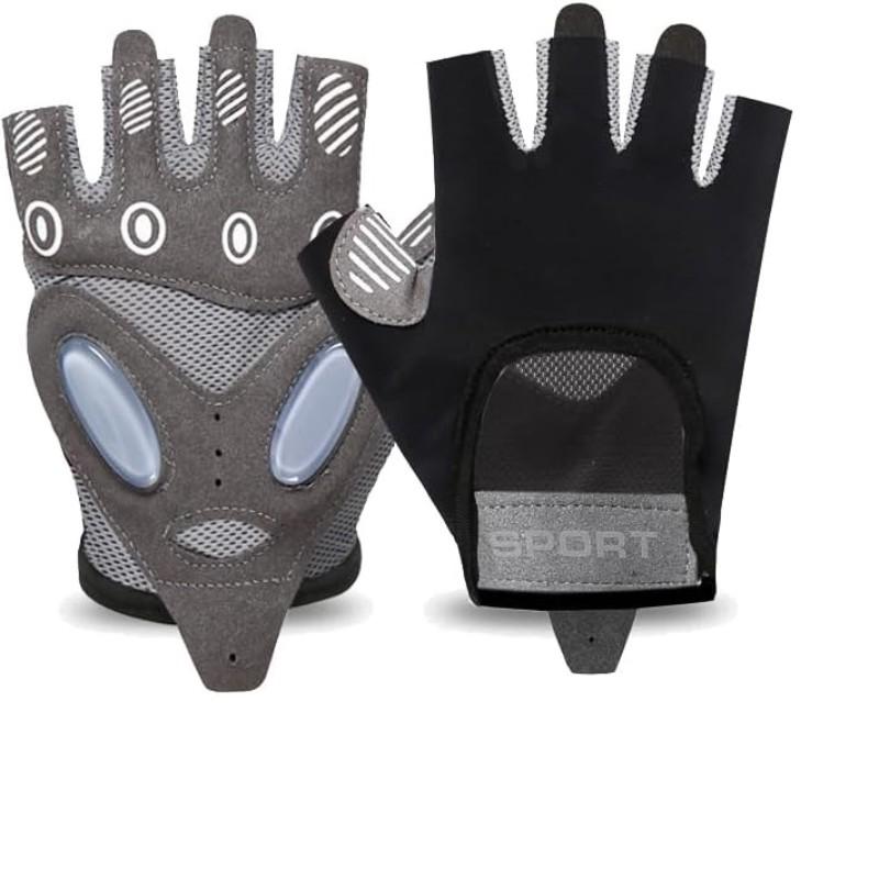 Men's and Women's Fitness Gloves, Weightlifting Sports Gloves, Gym Training Gloves with Padded Grip, Ideal for Cycling and Workouts