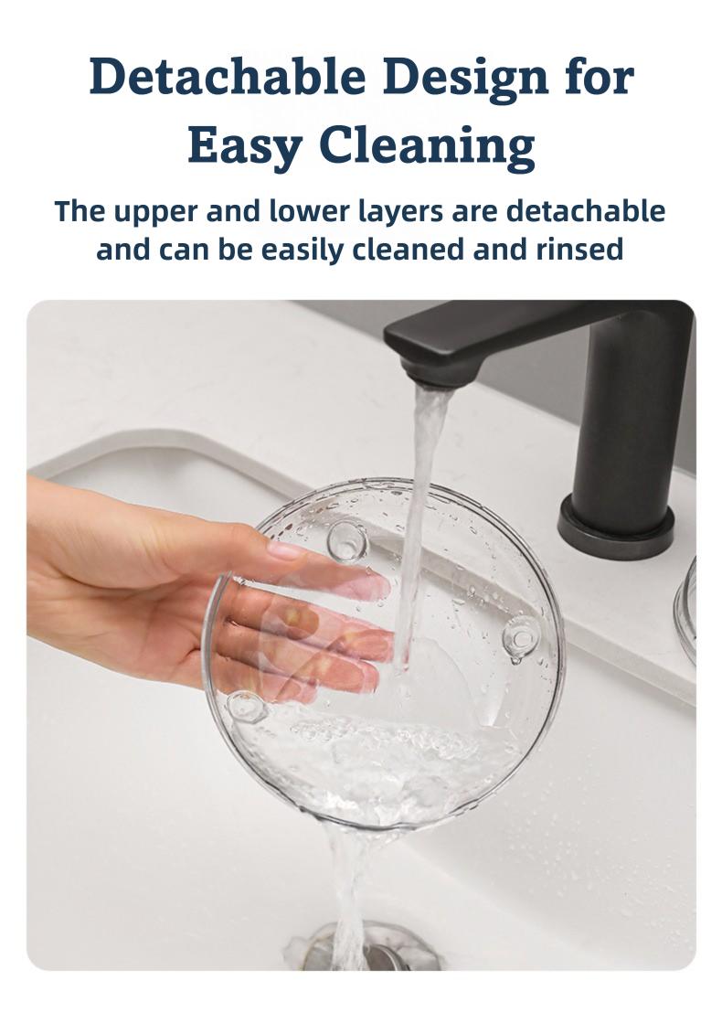 Small Pet Bathhouse - Transparent, Splash-Proof Bathing Container for Hamsters, Syrian Hamsters, Chinchillas, and Other Small Animals (Includes Bath Sand)