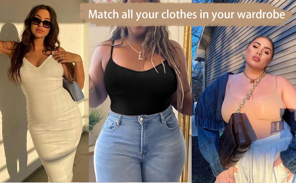 Shapewear Bodysuit for Women Tummy Control Butt Lifting Fajas Full Body Shaper Thigh Slimmer Shorts Soft Breathable Fabric Adjustable Straps Summer Womenswear SpringStatements