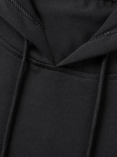 Men's Casual Hooded Vest with Long Pants, Comfortable Fitted Knit Fabric for Fall Season, Stylish Set for Everyday Wear, Activewear