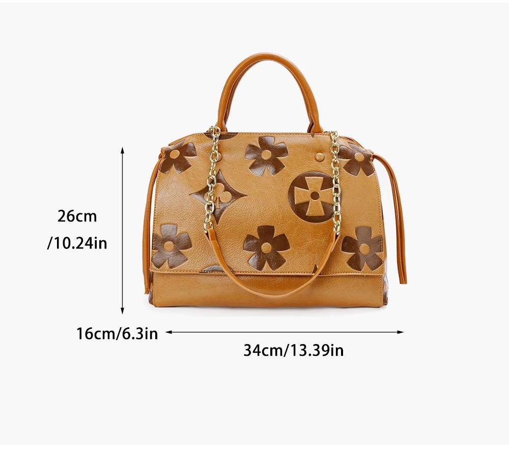 Ivkmivk New Large Capacity Women's Shoulder Bag, Simple Versatile Handbag, Fashion Office Commuter Laptop Storage Bag