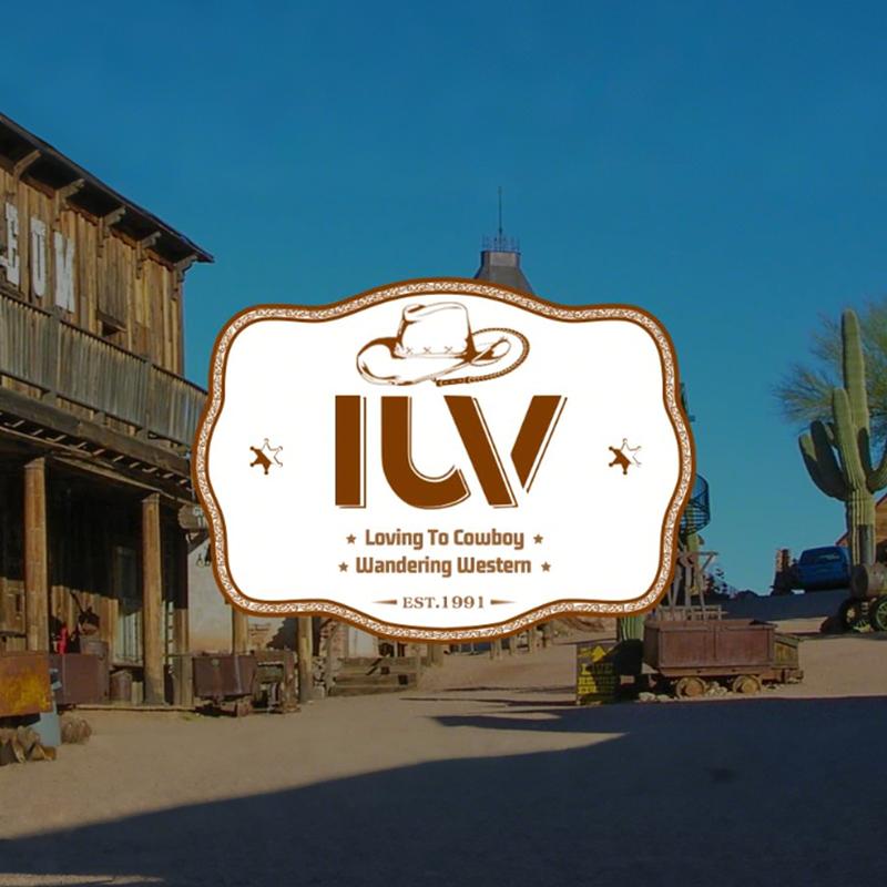 IUV Women's Western Cowboy Boots Pointy Toe Cowgirl Boots Mid Calf PU Leather Rubber Sole Classic Embroidery Design Comfortable Padded Lining