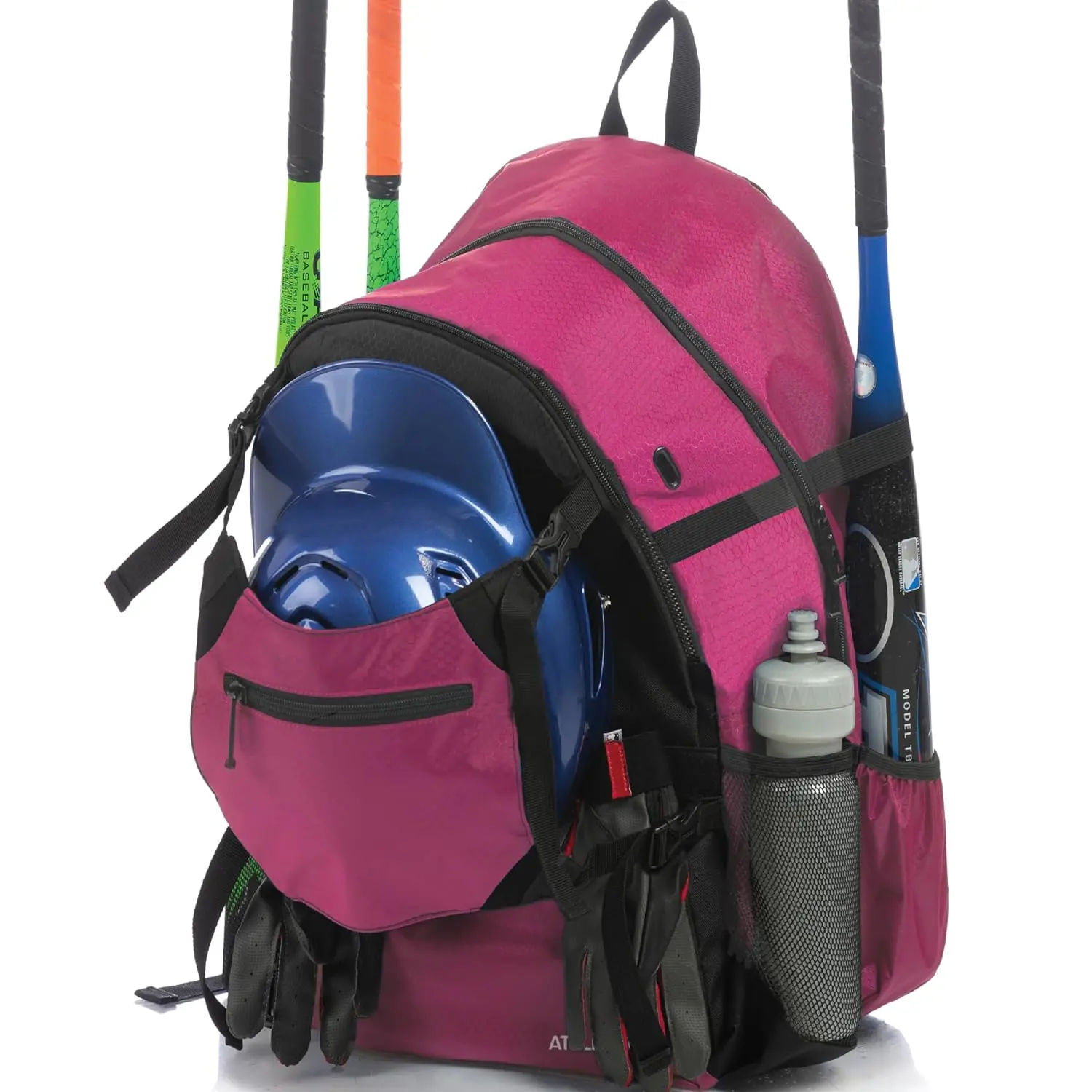 Advantage Baseball Bag - Baseball Backpack With External Helmet Holder for Baseball, T-Ball & Softball Equipment & Gear for Youth and Adults | Holds Bat, Helmet, Glove, Shoes