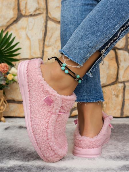 Women's Fall Winter Indoor Home Slippers, Comfortable Warm Soft Sole, Non-Slip Design for Cozy Home Wear, Fashionable Simple Style, Leopard Pattern Slippers