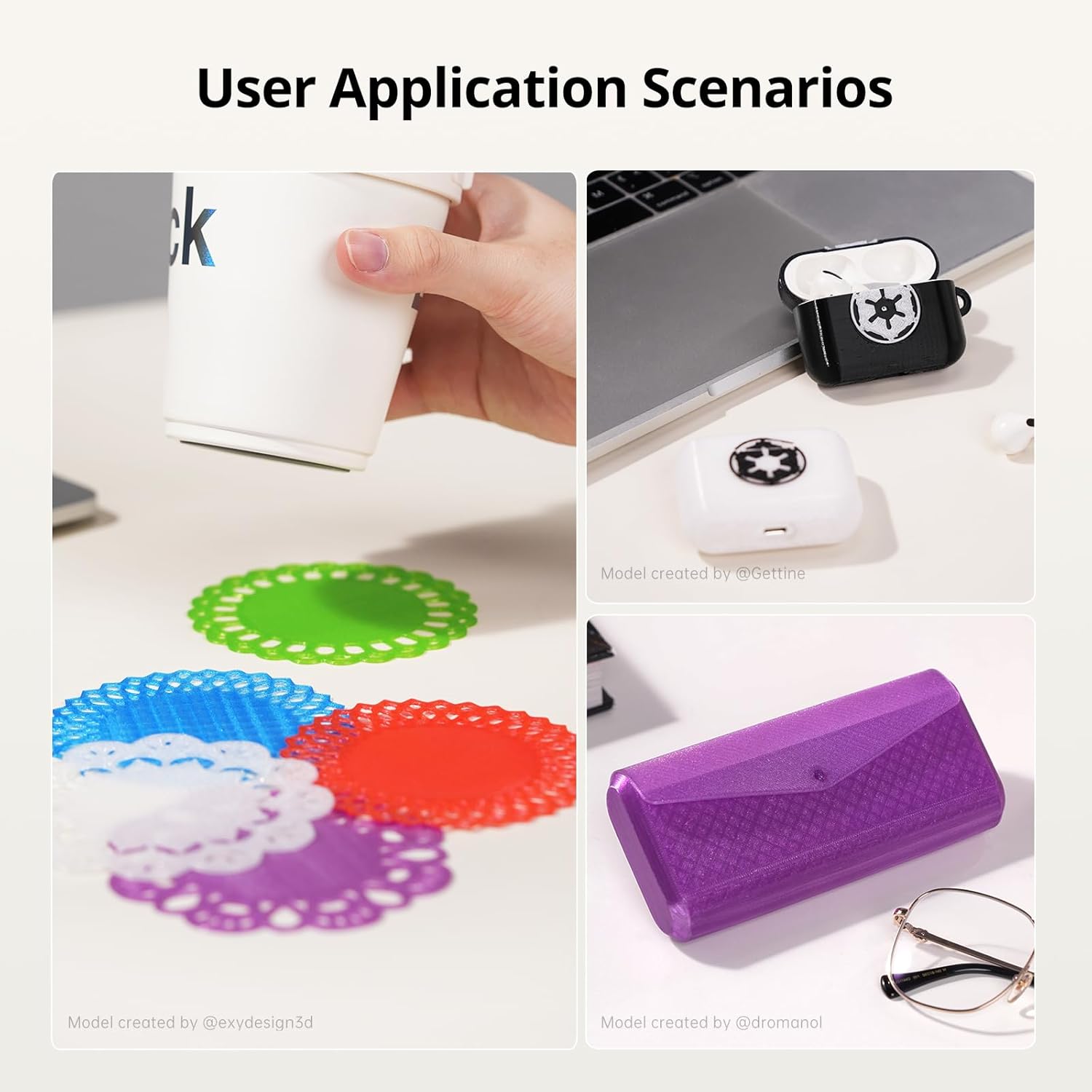 Soft Rubber Texture 3D Printing Material Tpu 95A 1.75mm 250g High Elasticity Portable Shockproof Protection Case Preferred Choice