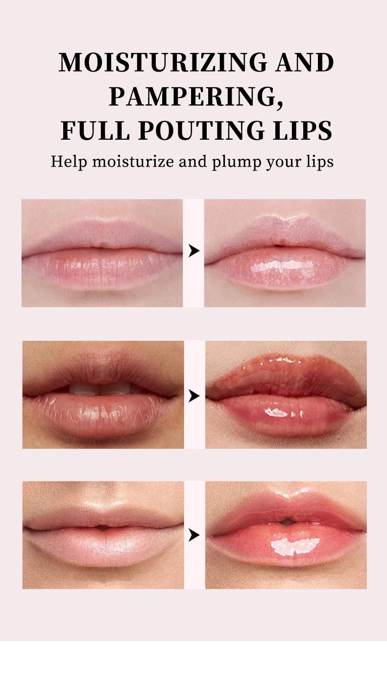 Colored Lip Gloss, Hydrating Liquid Lipstick, Shiny Mirror Finish, Moisturizing Lip Balm, Long-Lasting Non-Sticky, Glassy Lips Oil