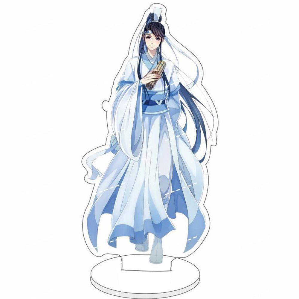 15CM Hot Anime Acrylic Stand Model MO DAO ZU SHI Cartoon Figures Wei Wu Xian And Lan Wang Ji Su She Collection Gifts