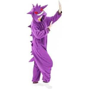 Snorlax Squirtle Psyduck Onesie Kigurumi Gengar Cosplay Costume Halloween Adult Anime Eevee Pajamas Pijama