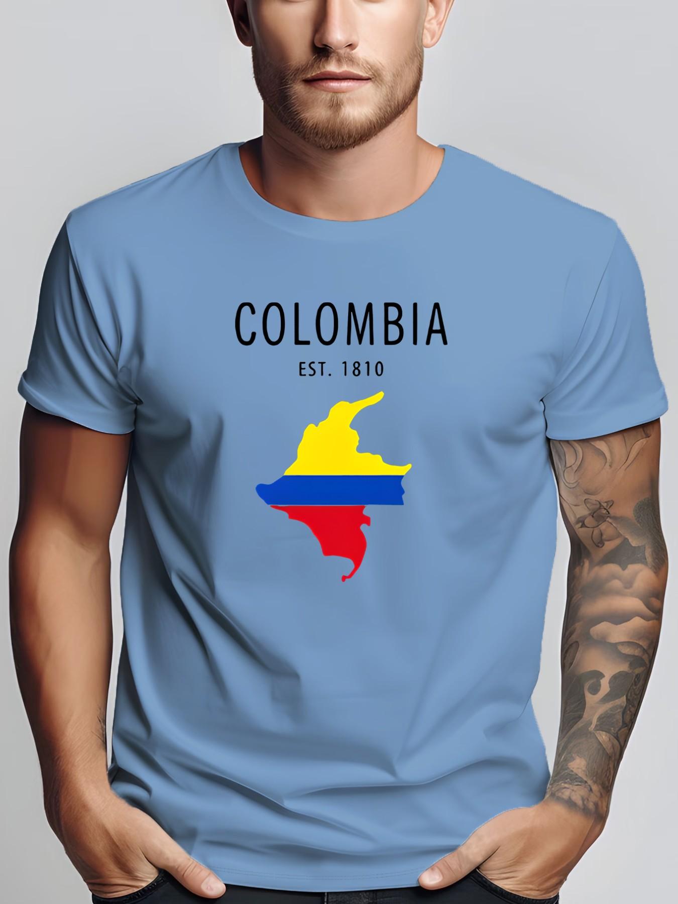 Men's Summer Micro-Stretch Comfort Round Neck Printed T-Shirt, Fashionable Trendy Wear, Best Choice for Men, Casual Stylish Tee