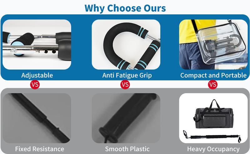 Cassaio Twister Arm Trainer for Men & Women ,Adjustable Resistance Chest Workout Equipment Home Gym with Detachable Design ,40lb-100lb Arm Chest Trainer Upper Body Exercise Equipment CA001