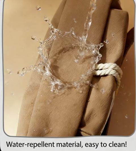 Rattan Button Pen Pouch, Durable Rattan Material, Secure Closure Design, Ideal for Office & School Use, Stylish Storage Solution