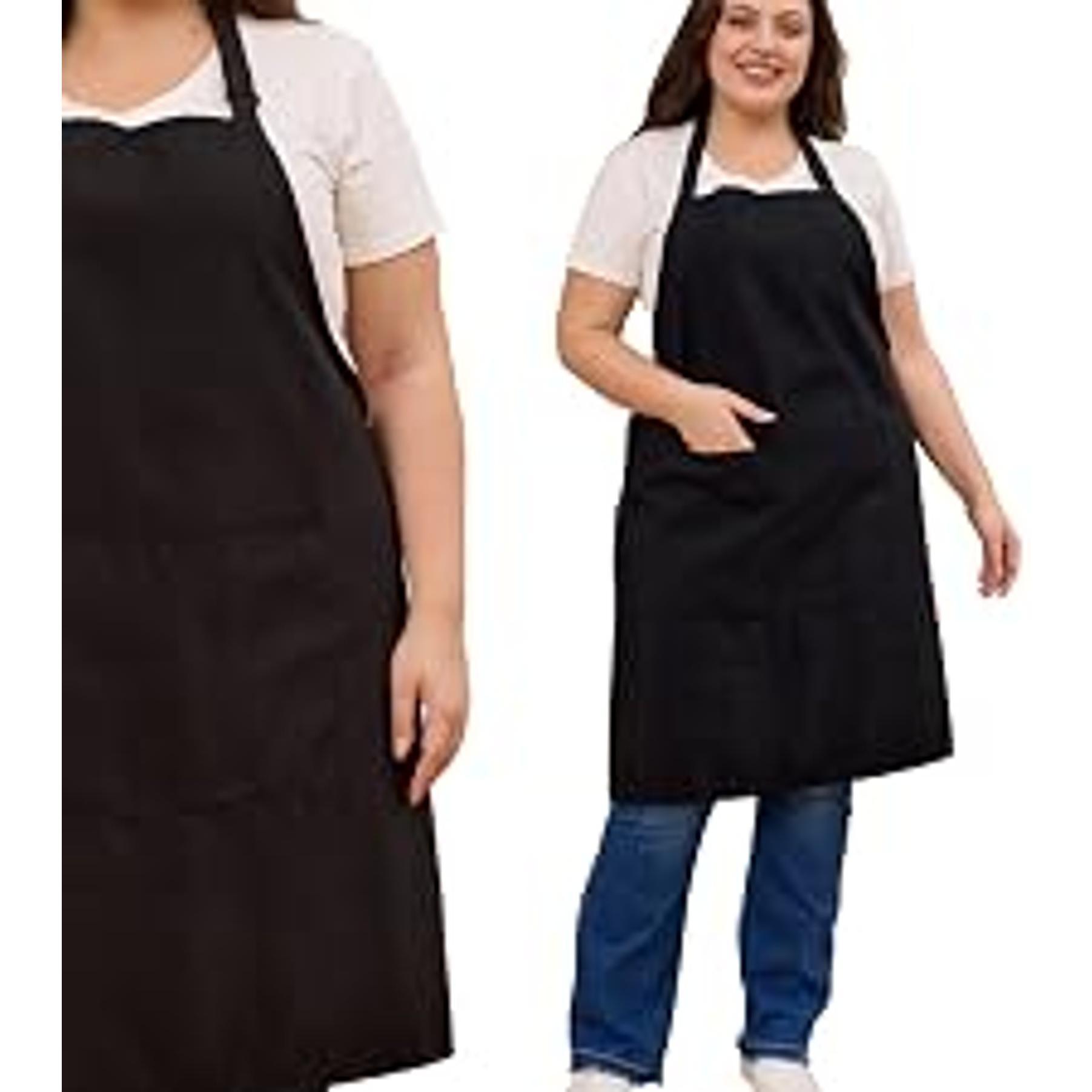 Thicker Rubber Apron, Extra Long Adjustable Apron, Heavy Duty Oil&Chemical Resistant Waterproof Work Aprons