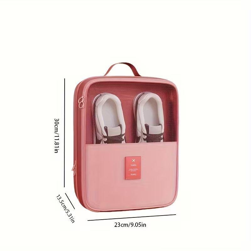2-in-1 Travel Shoe Storage Bag, Luggage Shoe Box, Shoe Cover, Slipper Storage Bag for Business Trips and Travel