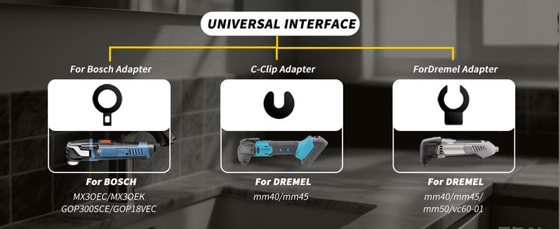 Valentine's Day 8-16PCS Diamond Oscillating Saw Blades, Curved Edge Grout Remover Tool Blades for Grout Removal Tile Mortar Concrete Masonry, Flush Cut, Fit Dewalt Milwaukee Worx Ryobi