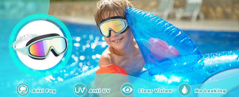 MERSUN 2 Pack Kids Swim Goggles for 3-15 UV Protection Anti-Fog High Definition Waterproof Adjustable Goggles for Boys and Girls - Safety anti-uv swimming goggles swim glass anti-fog swimming goggles Swimminggoggles Nose Clip MERSUN 2 Pack Kids Swim Goggles for 3-15 UV Protection Anti-Fog High Definition Waterproof Adjustable Goggles for Boys and Girls - Safety anti-uv swimming goggles swim glass anti-fog swimming goggles Swimminggoggles Nose Clip