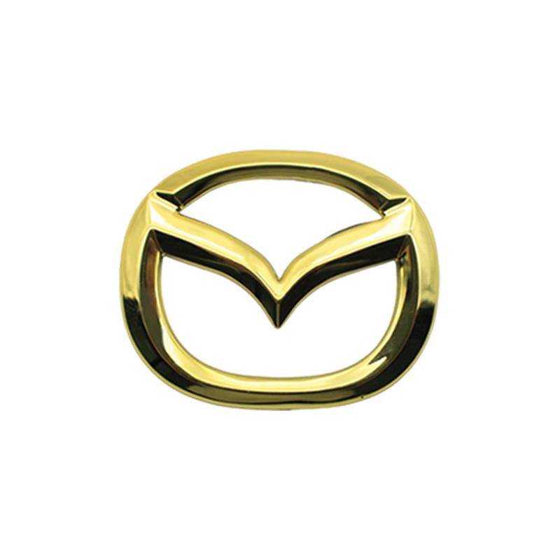 1PCS Car Steering Wheel Center Emblem Cover Sticker Decoration Accessories For Mazda 2 3 6 5 Demio CX3 CX4 CX5 CX-4 CX-5 CX7 CX30 MX3 MX5 MS Speed Axela Atenza