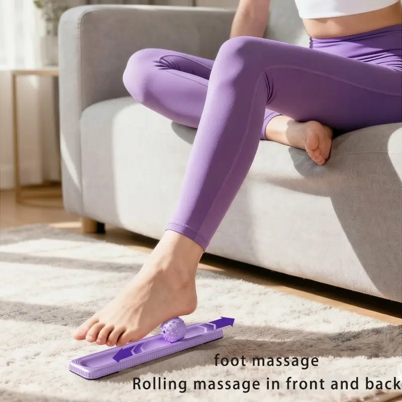 Fascia Ball, Foot Massage Ball, Back and Shoulder Relief, Muscle Relaxer, Yoga Aid, Leg Massager, Fitness Arch Ball, Track Included