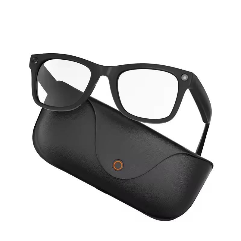 New Mt5 Ultra Ai Smart Glasses, 8mp HD Camera, Voice Recording, Real-Time Translation, Bluetooth-compatible Call, 300mah Battery, 2000mah Charger, Unisex