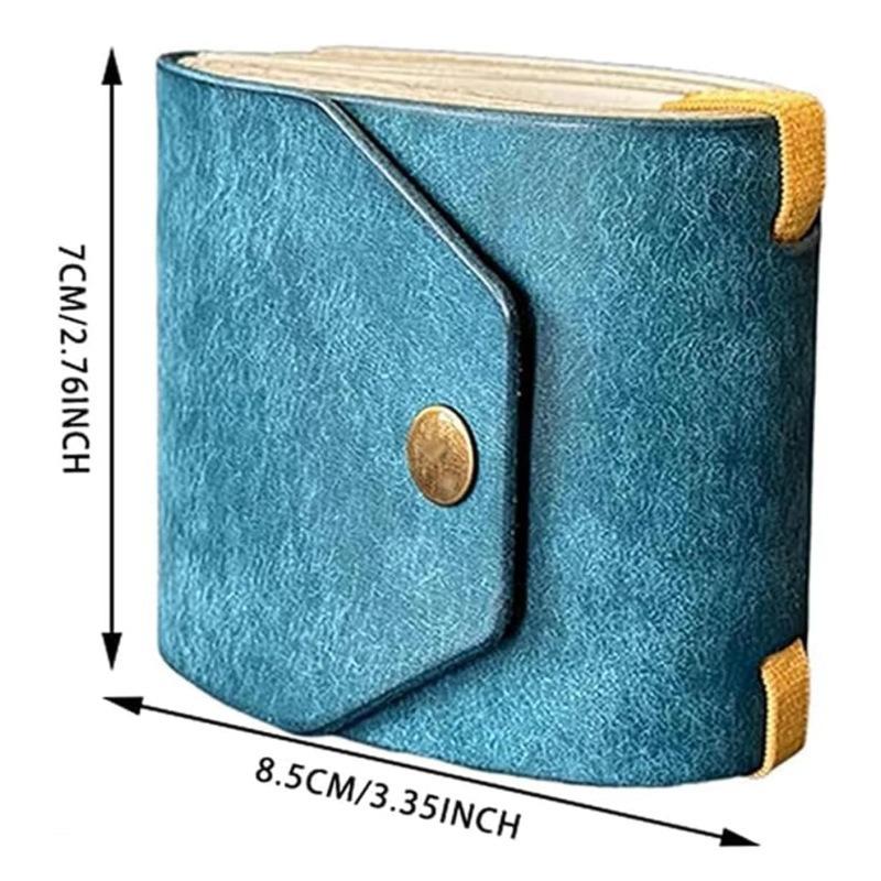 Minimalist Leatherette Cash Wallet, Fast Access Money Organizer, Portable Daily Pouch