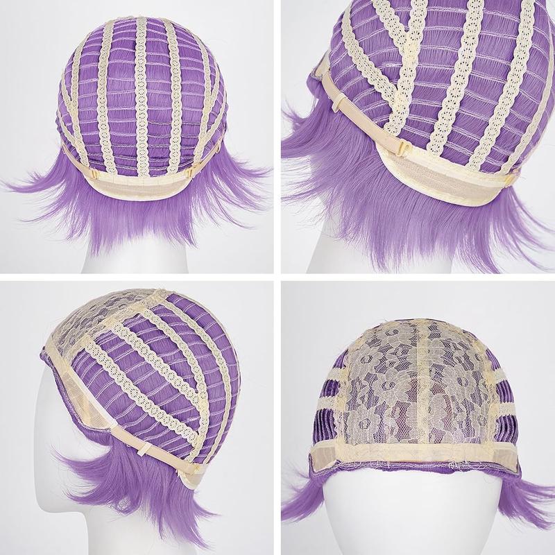 39" Rumi Wig Anime K-Pop Costume Kids Demon Cosplay For Girls Womens Hunter Purple Braid Wigs Rumi Costume Hair Zoey Wig Mira Wig Pop Singer Hair Halloween Cosplay Props