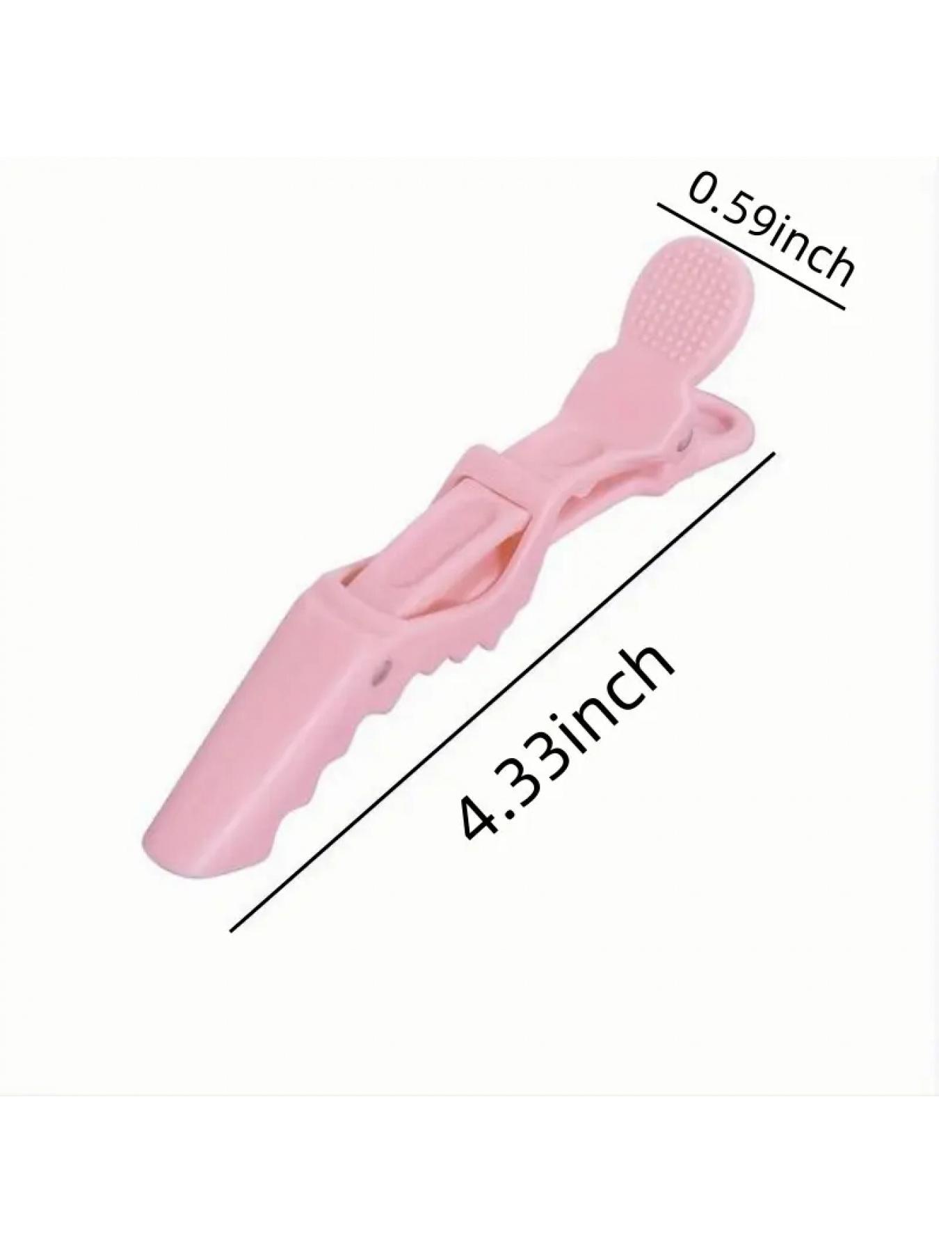 12 Pack  Professional Alligator Clips For Hair, Hair Clips For Styling, Hair Styling Clips, Aligator Clips, Salon Hair Clips, Plastic Hair Clips