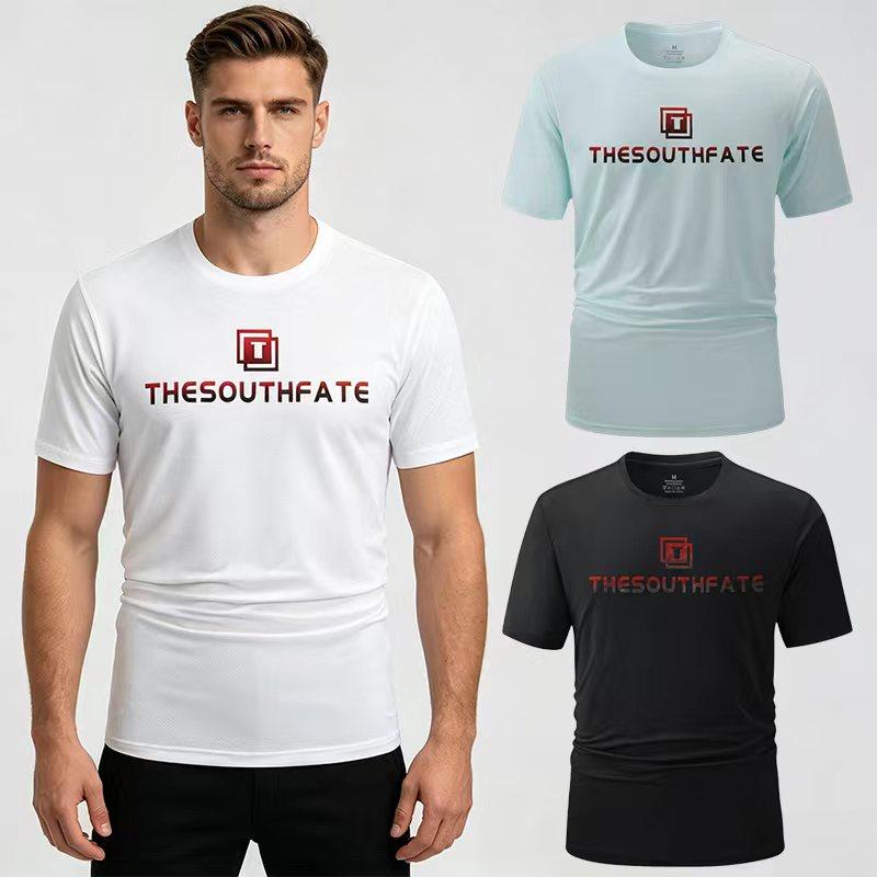 1/2 Pack Mens Active Sports T Shirts, Quick Dry Moisture Wicking Gym Tees, Short Sleeve Athletic Workout Shirt for Running Fitness