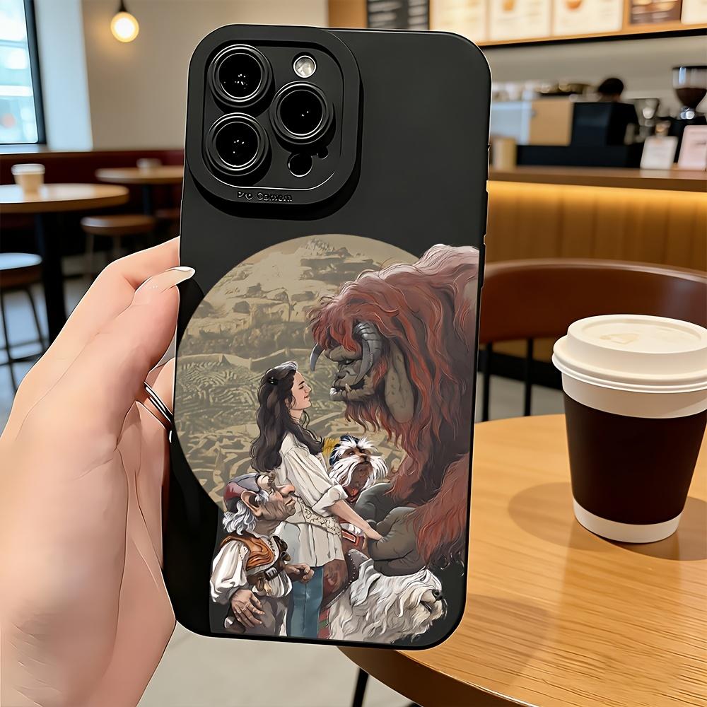 Hot Movie Labyrinths Phone Case, Compatible with iPhone 17 16e 16 15 14 13 12 11 Mini Pro Max Air X XR Xsmax 8 7 Plus, Anti-Fall Soft Tpu Back Cover Protector