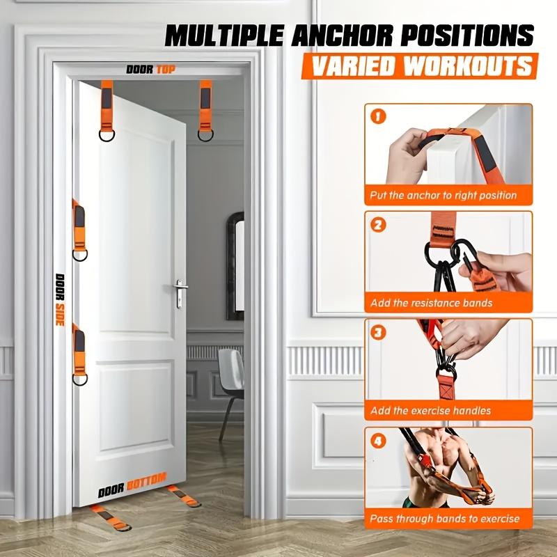 Home Fitness Equipment, Resistance Bands for Triceps, Back, Arms, Abdominal Muscles, Shoulder Exercises, Door Anchor Included