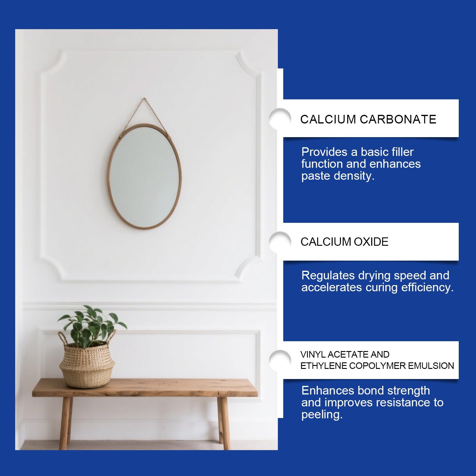 Dry wall repair kit 100g wall repair agent multifunctional fast drying paste adhesive heavy-duty concrete sealant waterproof self-adhesive