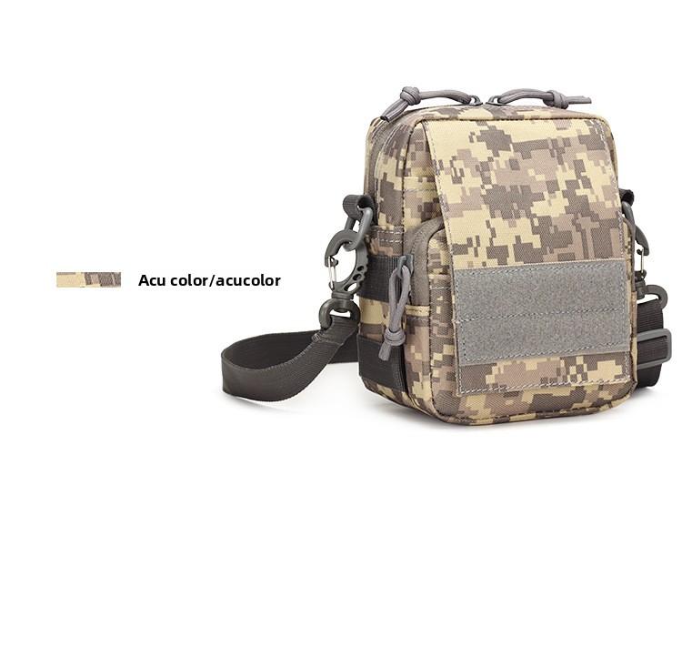 Outdoor Sports Portable Shoulder Small Hanging Bag Casual Military Fan Tactical Fanny Bag Cycling Hiking Messenger Bag