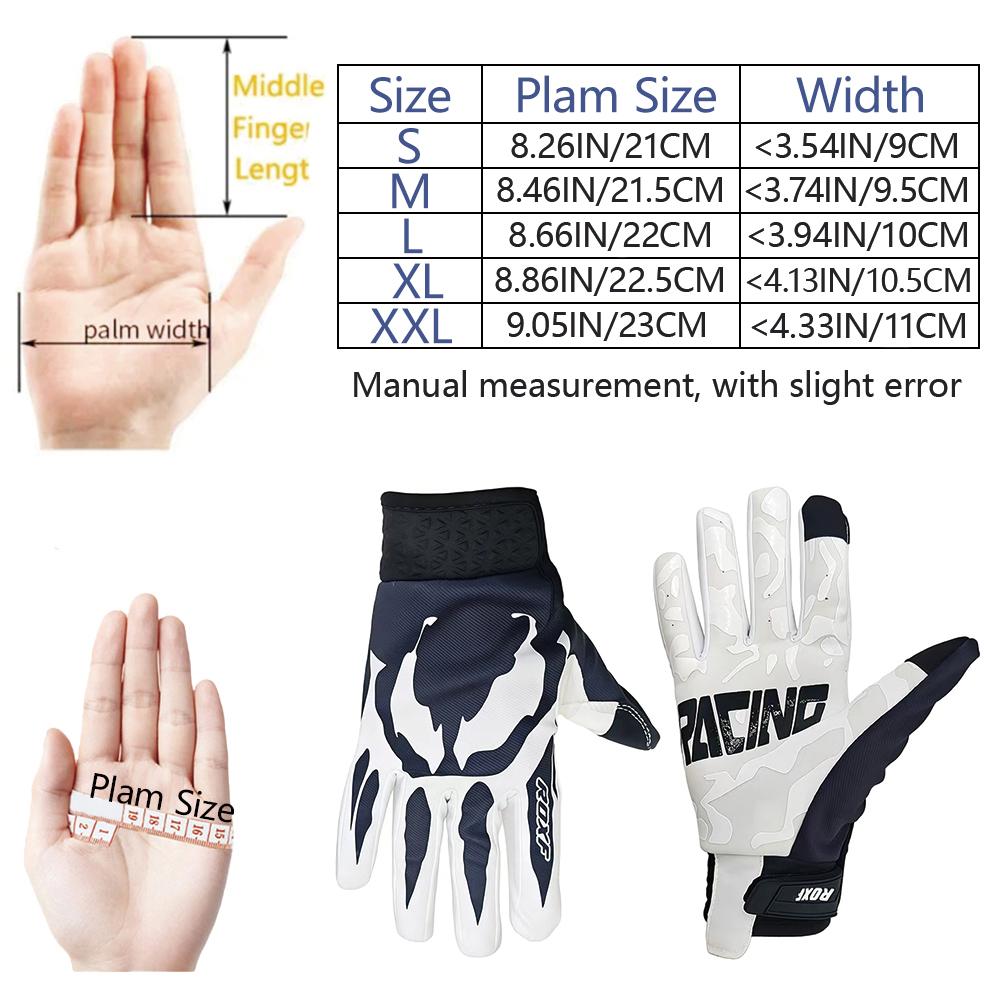 Flame Outdoor Sports Gloves Baseball Outdoor Cycling Sports Red and White unisex breathable and non slip multifunctional gloves Four season universal version Touchscreen can be used for daily commuting Fashion high-end gloves